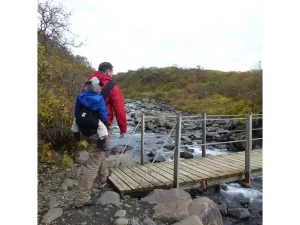 Hiking Iceland w ergobaby Atlas Introspective