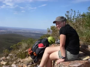 Stirling Ranges hike: view from Ellen Peak