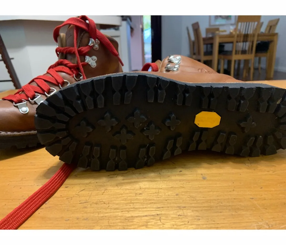 Danner boots Vibram sole